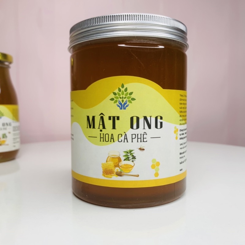 Mật ong hoa cà phê nguyên chất 100% - hũ 380ml | Bột Natural