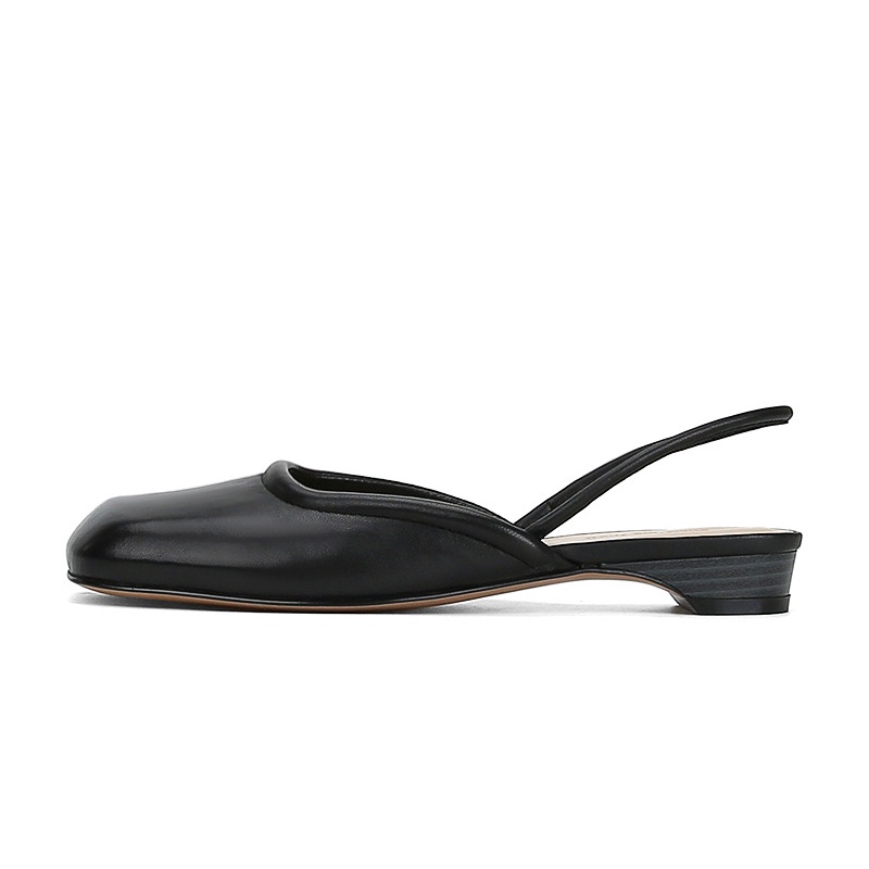 Giày sandal IELGY mũi vuông co giãn dễ phối đồ cho nữ