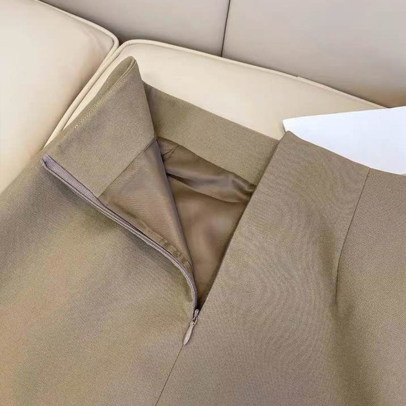 Chân Váy Chữ A Dáng Dài Xẻ Tà Ulzzang - Titto Closet