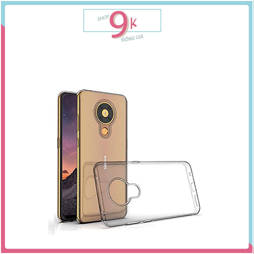Ốp lưng dẻo trong suốt cho NOKIA 5.3