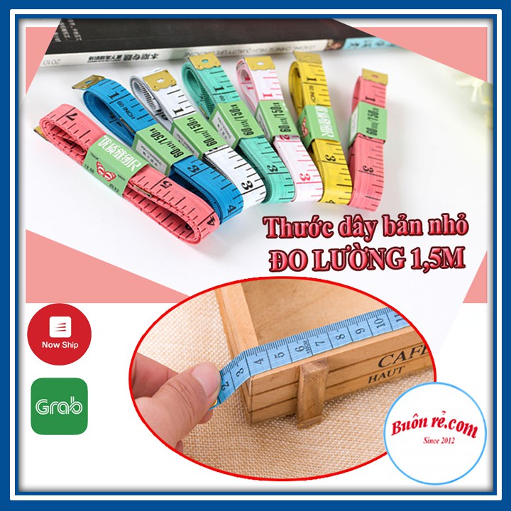 Xả sốc 3 ngày Thước dây 1.5m bản nhỏ tiện dụng Br 01029