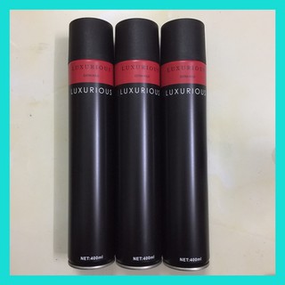 Gôm xịt tóc siêu giữ nếp 10-14h Luxurious hàng Nhật dành cho Nam & Nữ 400ml