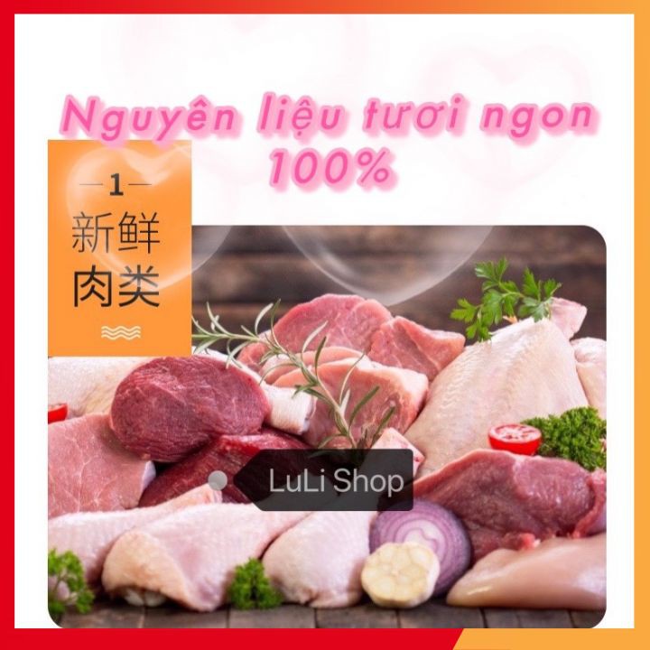 Bánh thưởng cho chó 🌟BỔ SUNG DINH DƯỠNG🌟 bao 500gr Mix 05 vị tiêu chuẩn thơm ngon hỗ trợ quá trình huấn luyện