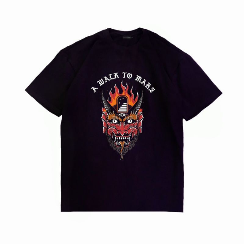 Áo thun Demon Burned