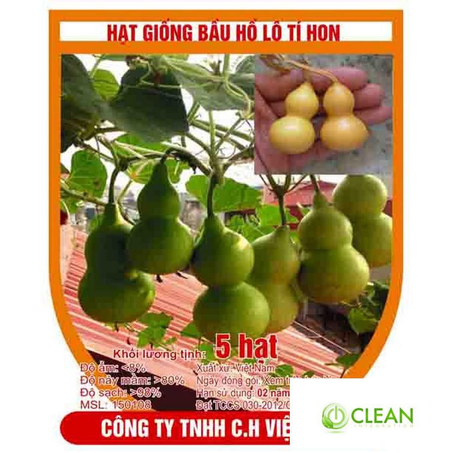 Hạt giống Bầu hồ lô (lớn, tí hon)