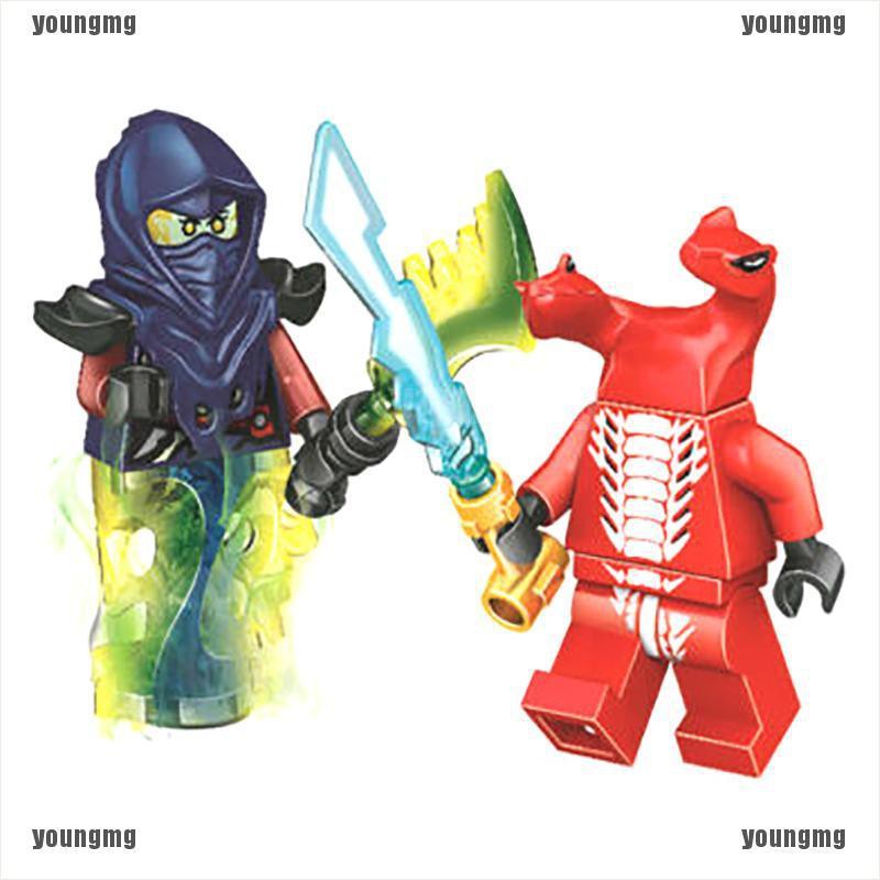 Set 24 Mô Hình Đồ Chơi Nhân Vật Hoạt Hình Ninjago