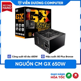 Nguồn máy tính Cooler Master GX 650W 80Plus Bronze bảo hành 3 tháng Viễn Dương Computer