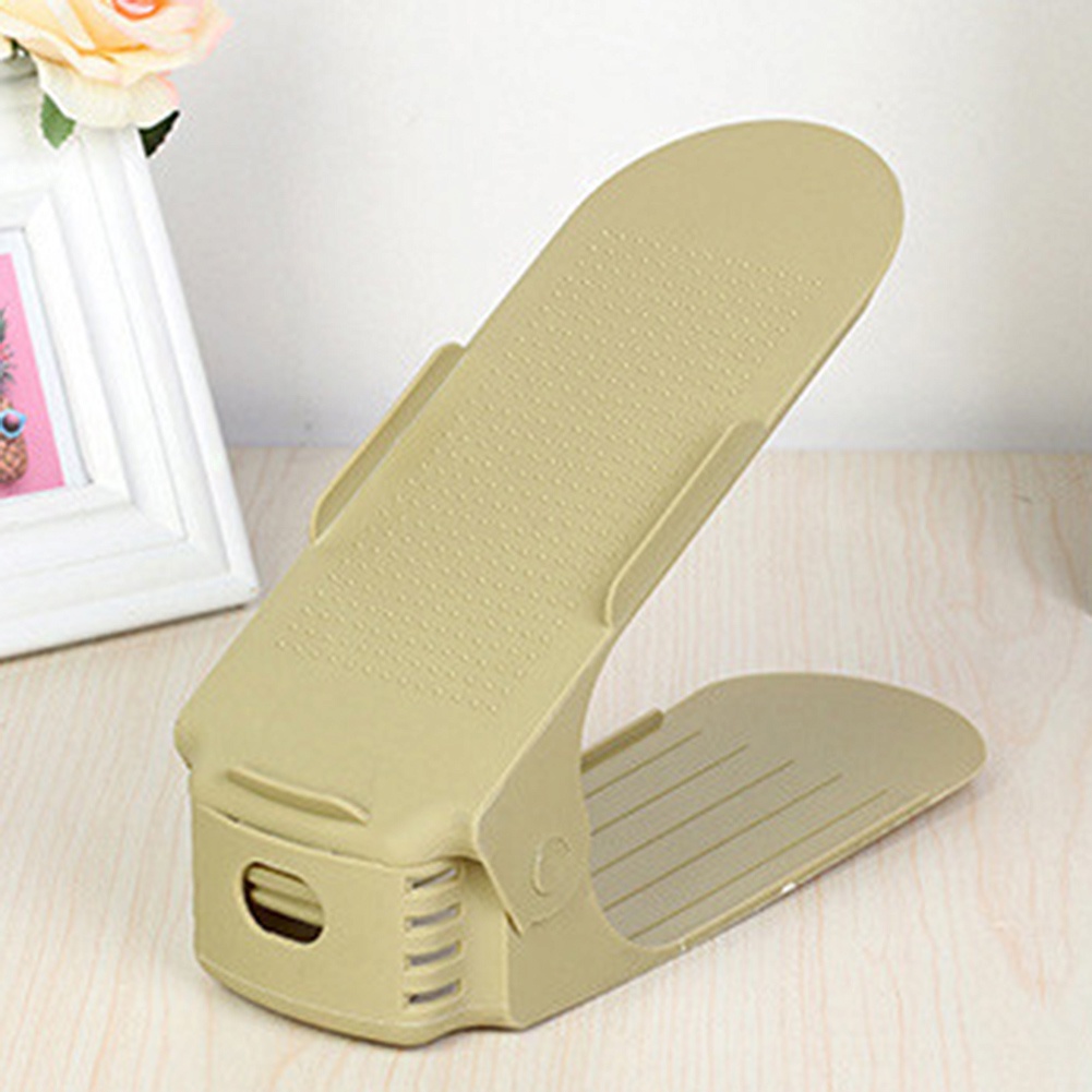 Kệ Đứng Hai Tầng Đựng Giày Tiết Kiệm Không Gian Có Thể Điều Chỉnh