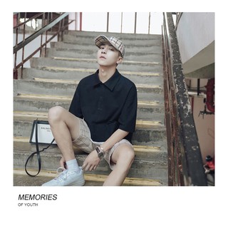 Áo Thun Layer cổ trụ unisex