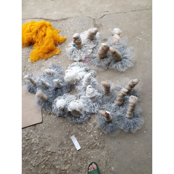 Chài suối đan tay 3kg xích