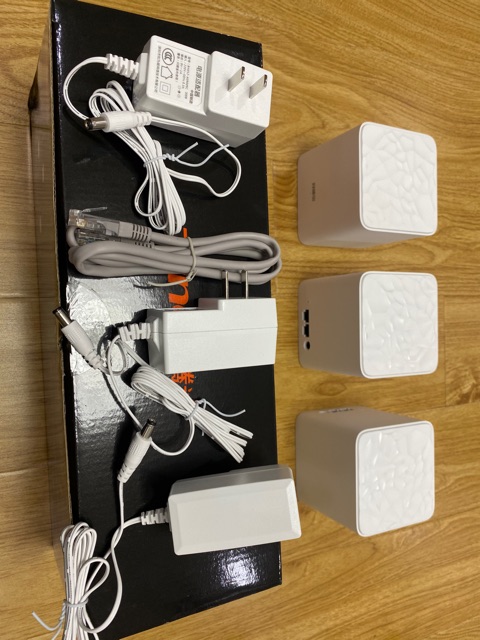 Wifi Mesh Tenda Nova MW3 Pack 3 Ghép Nối Không Dây Cho Vùng Phổ Sóng Đến 300m2