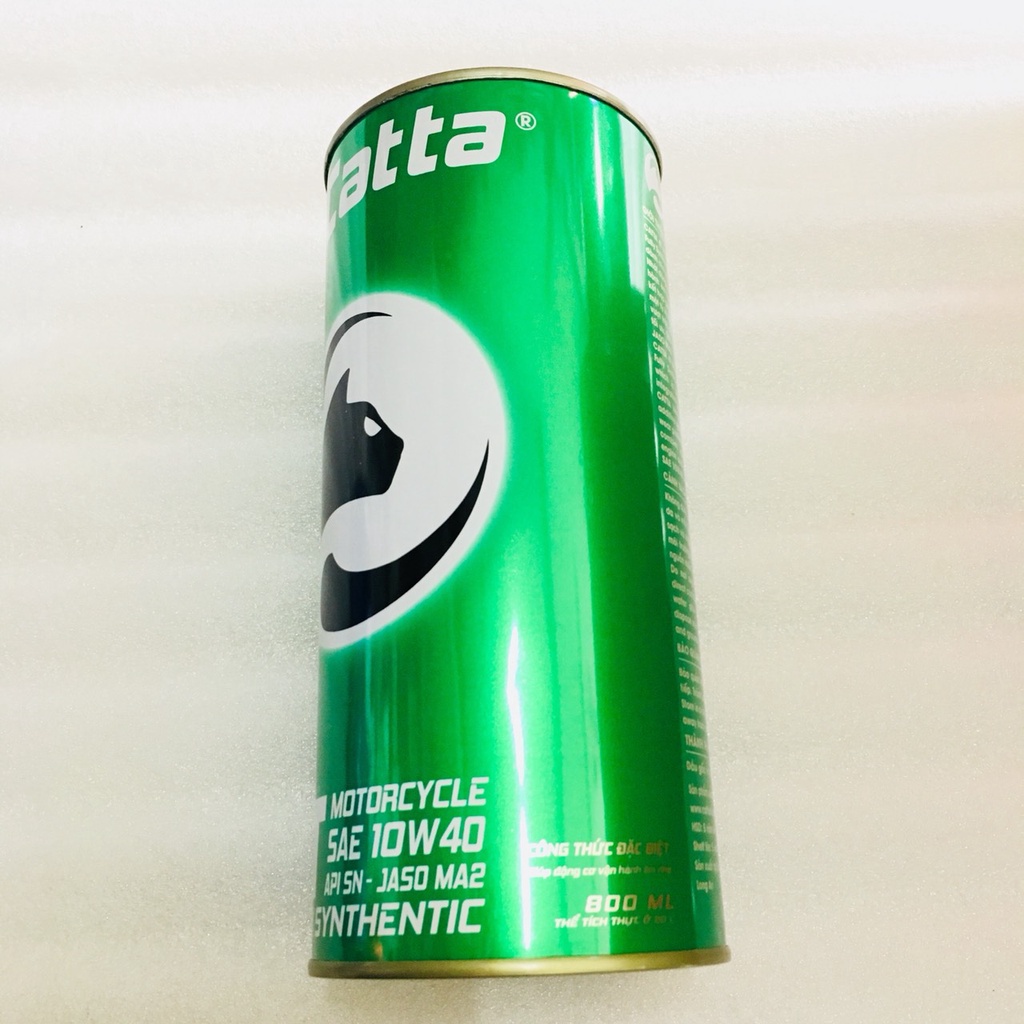 Nhớt Xe Số 4 thì CATTA 10W40 Fully Synthetic 800ML
