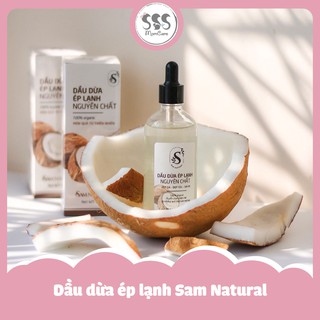 Dầu dừa ép lạnh nguyên chất - Sam Natural