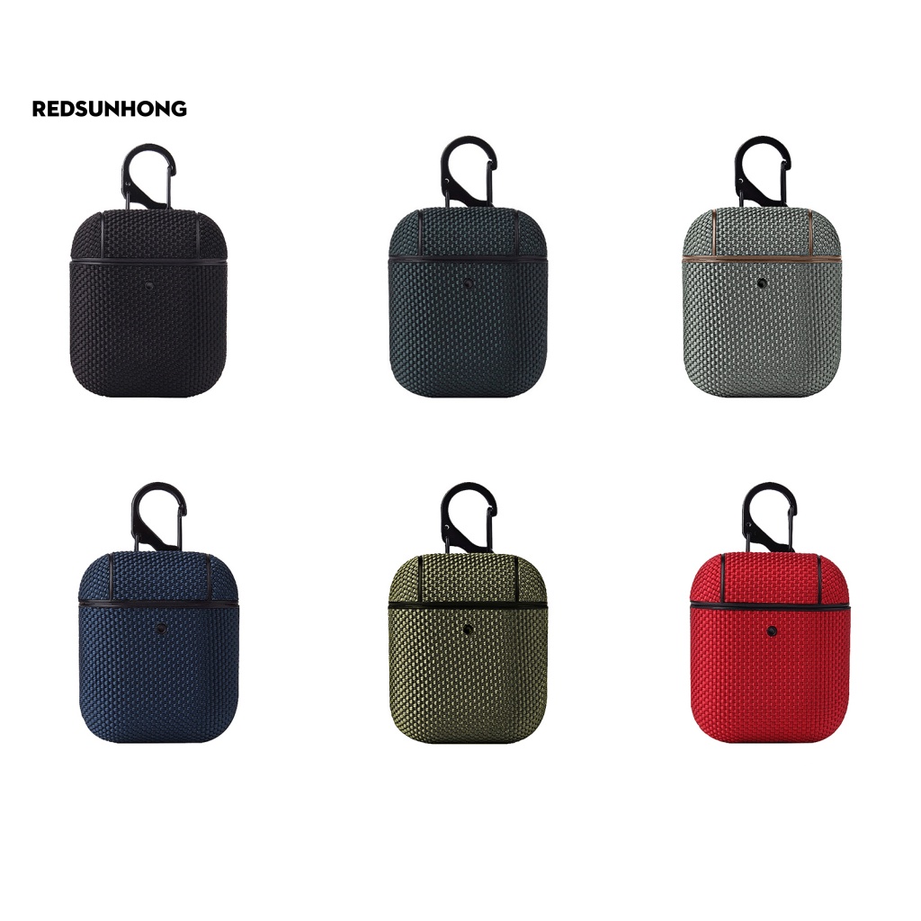 Vỏ Bảo Vệ Hộp Sạc Tai Nghe Không Dây Bện Nylon Chống Nước