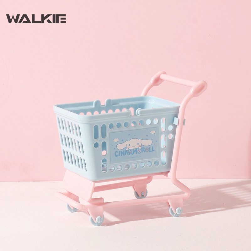 Hộp Đựng Mỹ Phẩm Đồ Dùng Mini Hình Cinnamoroll Melody Dễ Thương Để Bàn Trang Trí Nhà Cửa