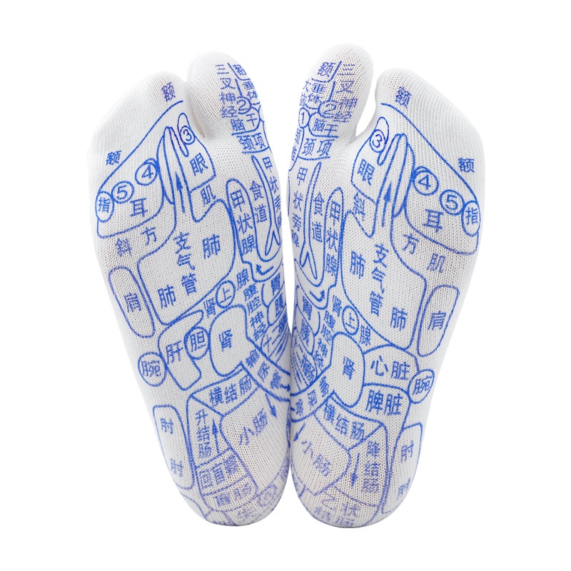 Vớ mát xa bấm huyệt bàn chân phong cách trung hoa cho nam và nữ
