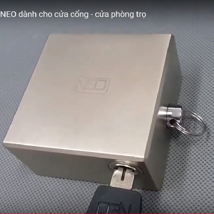 [LOẠI LỚN] Ổ Khoá Chụp Pát Cửa, Khóa Chụp Chống Cắt Toàn Diện NEO