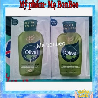 10 gói Sữa rửa mặt tinh dầu olive ngừa mụn Happy Event Antenatal 3ml