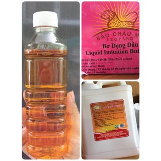 Bơ dạng dầu, bơ dầu dạng lỏng 500ml