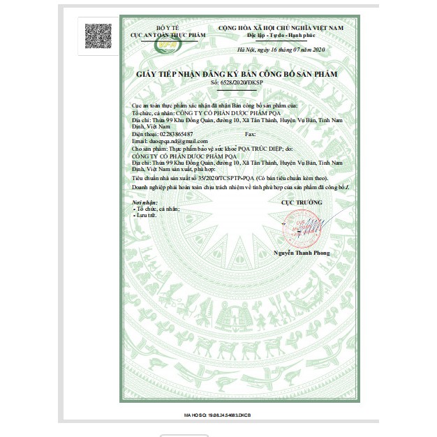 PQA Trúc Diệp  : giúp thanh nhiệt giải độc gan, giảm mẩn ngứa, dị ứng, nổi mề đay do chức năng gan kém | Thế Giới Skin Care