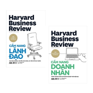 Sách combo 2 cuốn kinh doanh harvard business review: hbr cẩm nang lãnh đạo + hbr cẩm nang doanh nhân al