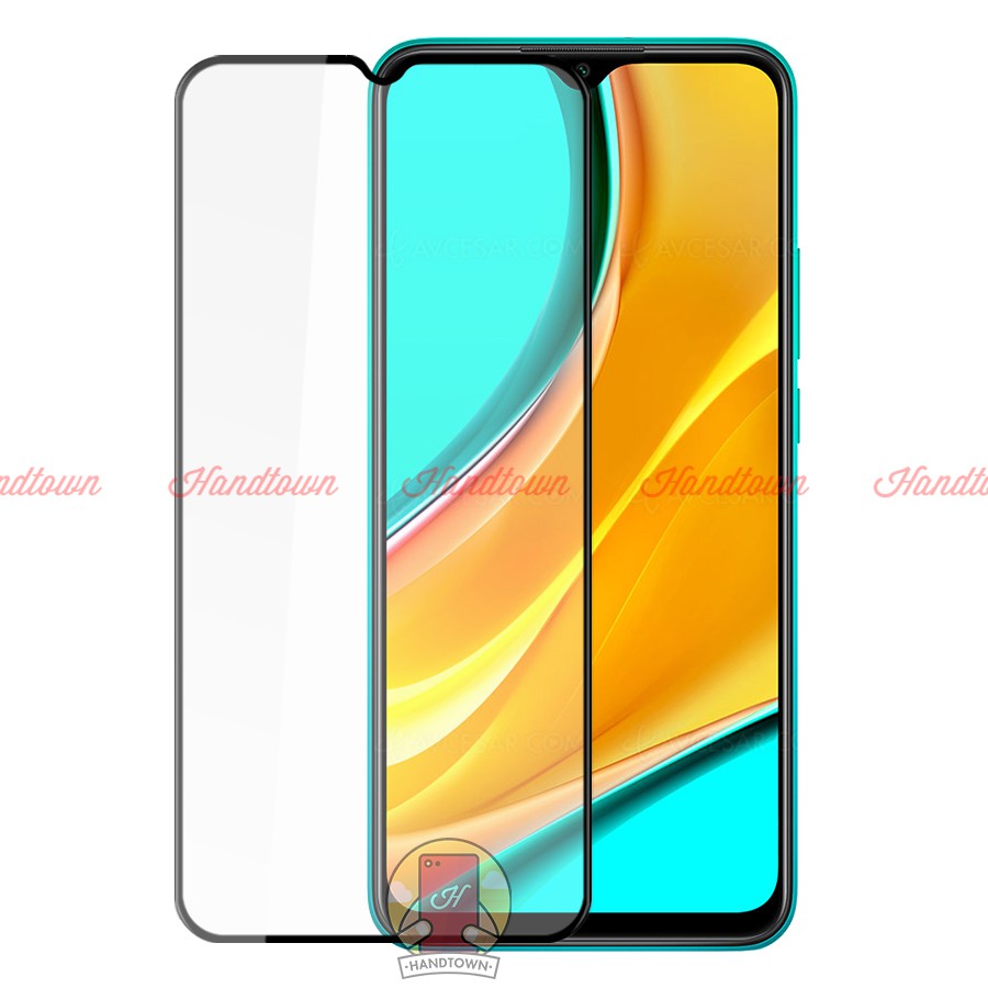 Cường Lực Viền Mỏng Dành Cho Redmi 9 / Redmi 9A / Redmi 9C Không Lấn Màn