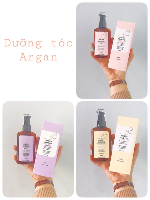 Tinh Dầu Argan Dưỡng Tóc R3 Argan Hair oil RAIP