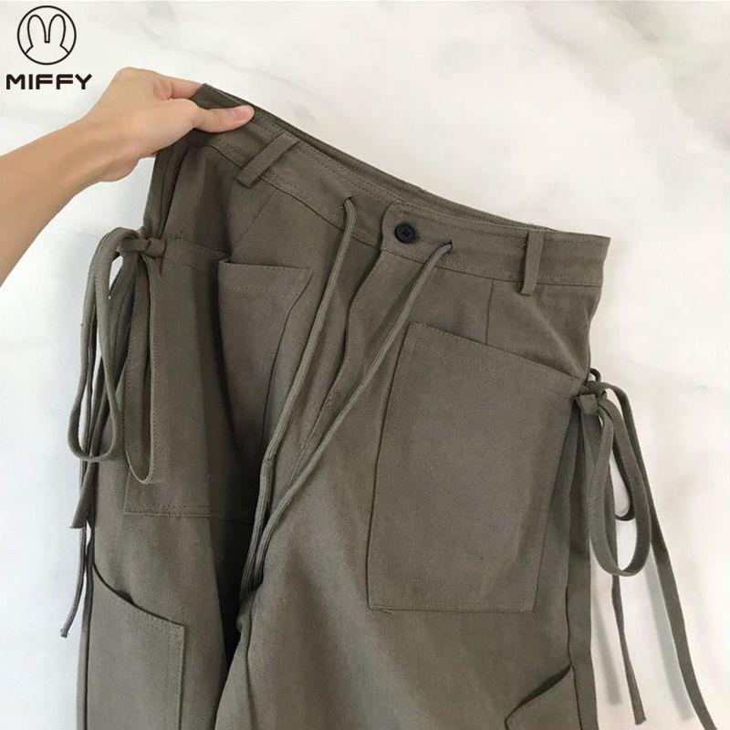 Quần Yếm Dài Ống Rộng Phong Cách Retro Thời Trang Cho Nữ