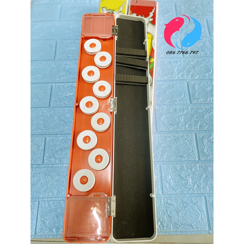 Hộp Đựng Dụng Cụ Câu Cá - Hộp Phụ Kiện Câu Đài Hình Cá Chép Loại Đẹp Dài 55cm - KhoaHuyen Fishing