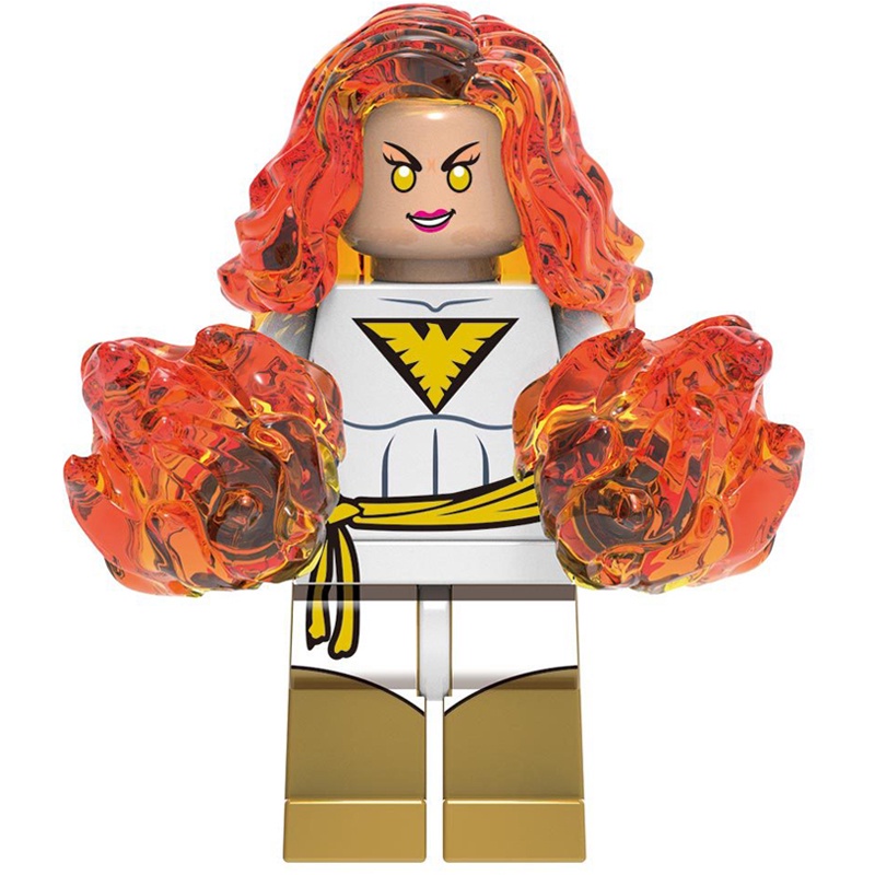 X Mô Hình Đồ Chơi Lắp Ráp Nhân Vật Người Phượng Hoàng Băng Giá Màu Trắng X0277