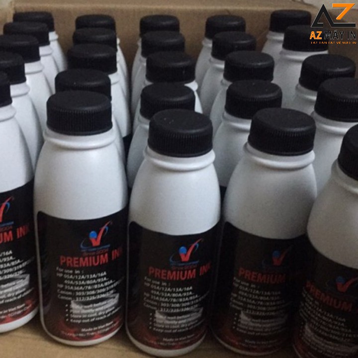 Mực Nạp máy in Canon 2900  siêu đậm dùng cho máy in Canon 2900, 3300, 6650, ... Hp 1020, P2035, Pro 400,  P1320