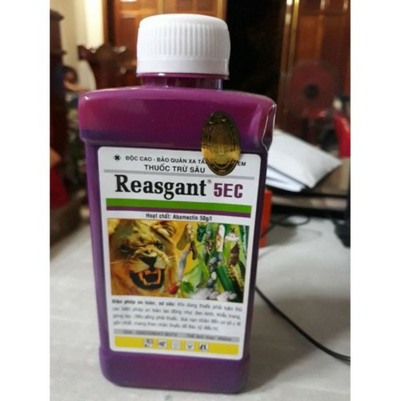 Reasgant 5EC phòng trừ phòng ngừa vẽ bùa trĩ và nhện đỏ 450ml