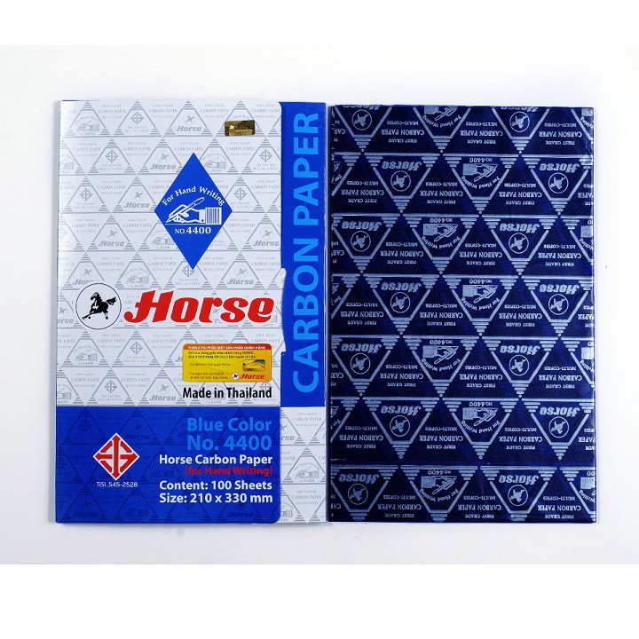 Giấy Than Xanh Gstar, Horse, Kokusai (Xấp 100 tờ)