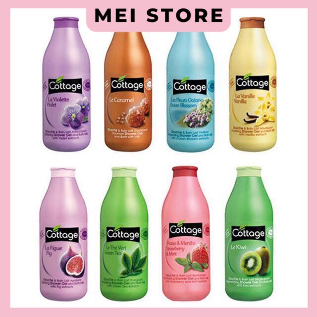 Freeship 99k - Sữa Tắm COTTAGE - Pháp 750 Ml