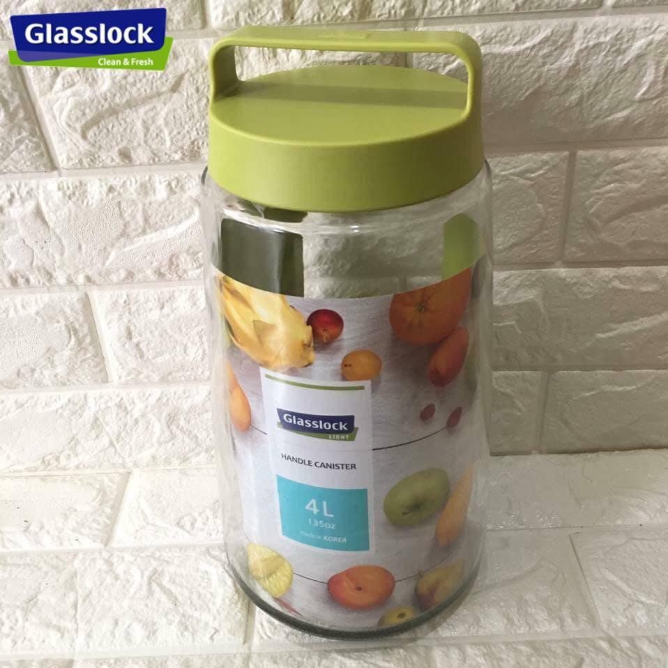 Bình ngâm hoa quả thủy tinh cao cấp GLASSLOCK 5L, 4L, 3L