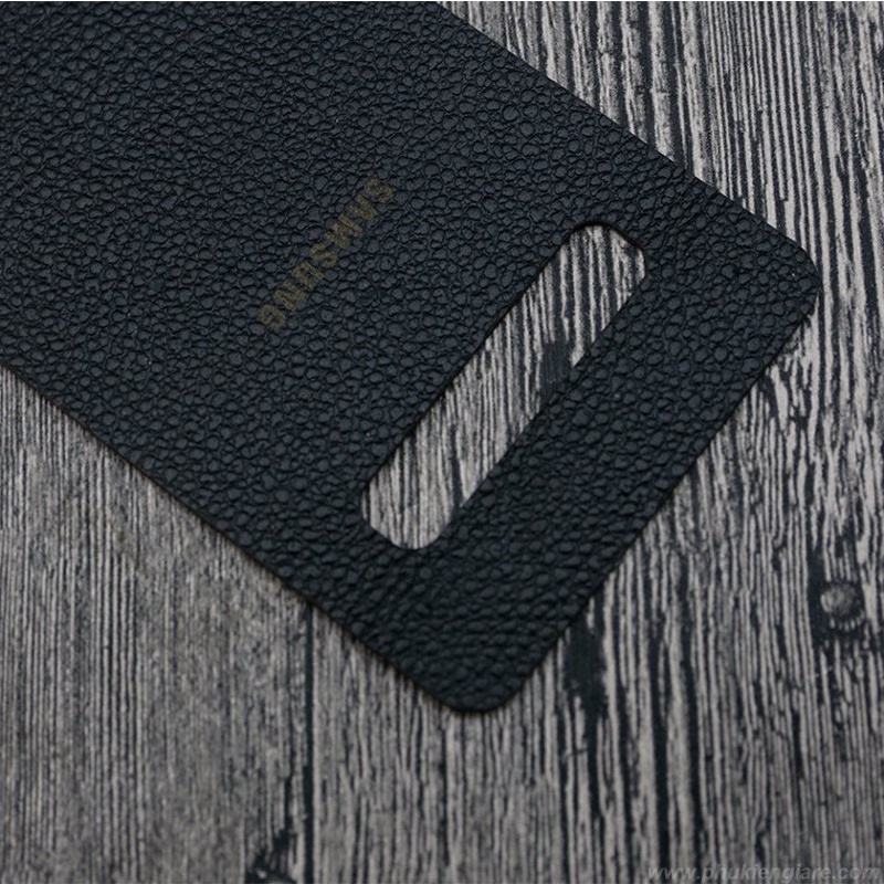 Miếng dán da Galaxy S10 5G GUDA - Da Bò Vân Mil