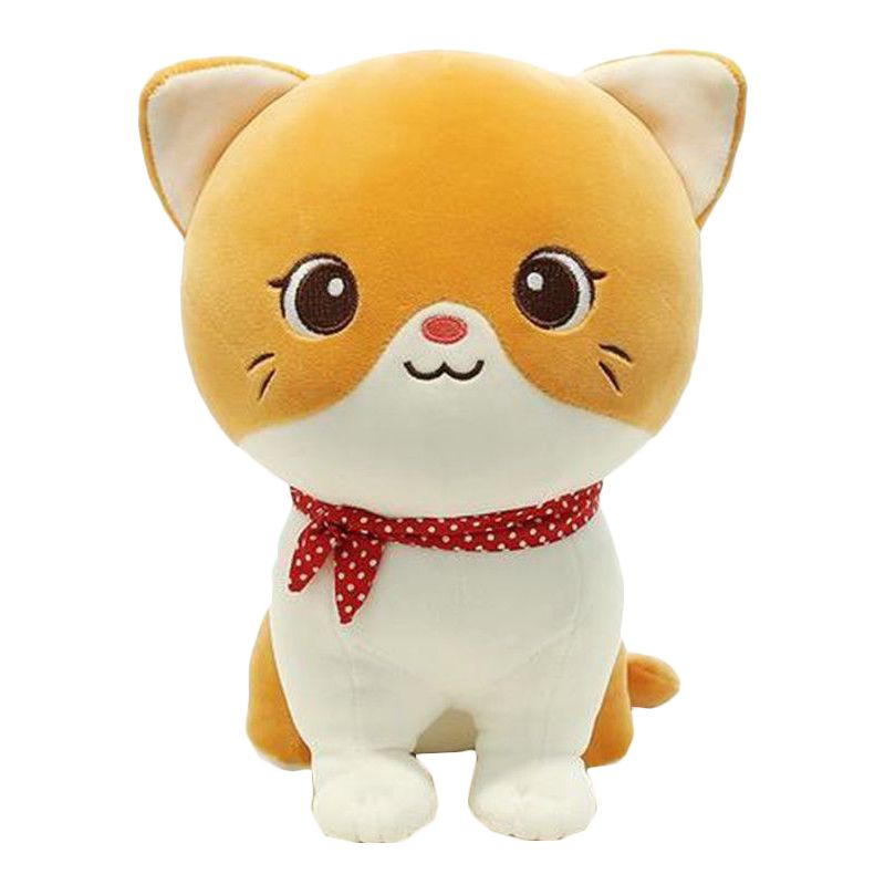 Ready Stock !!! 24cm/9.44in Cute Soft Cat Plush Toys Stuffed Pause Pillow Home Decoration Gift Doll For Kids Girl