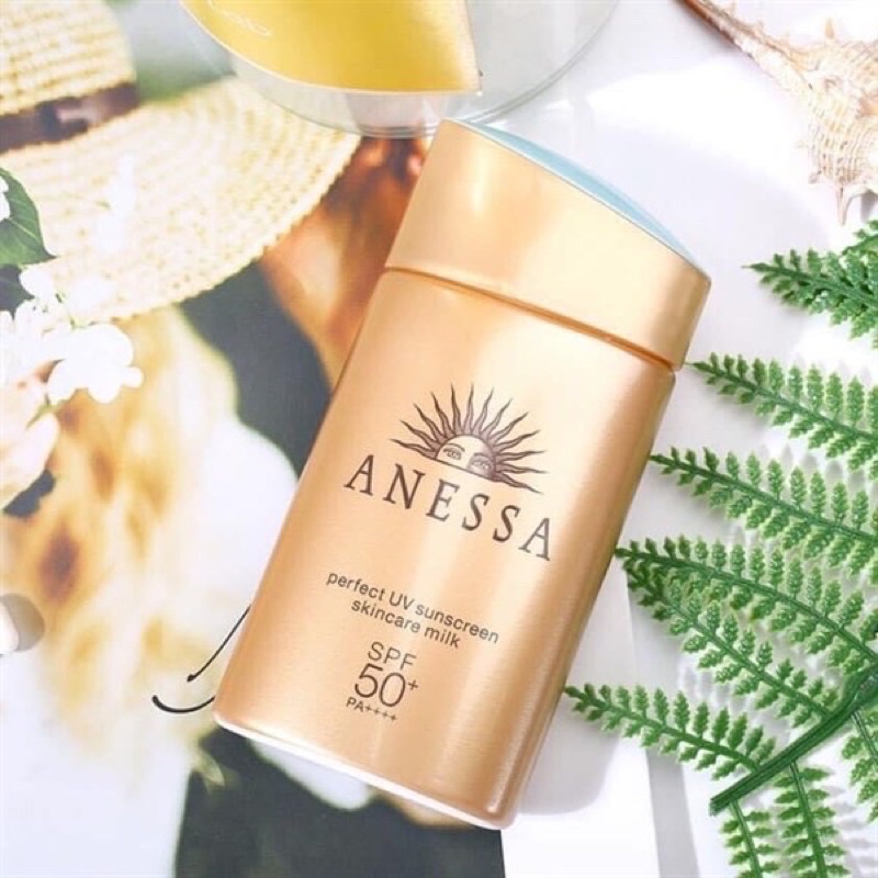 Sữa Chống Nắng ANESSA Nhật Bản, Kem Chống Nắng Da Mặt SPF50++ 60ml