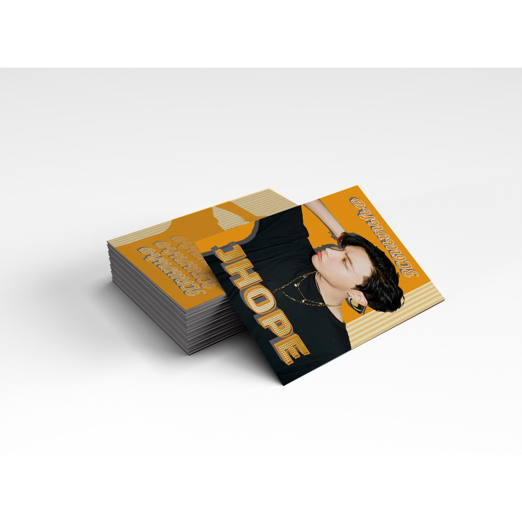 [Mã SKAMSALE8 giảm 10% đơn 200K] Bộ card BTS Dynamite 2 mặt dày đẹp (7 card)