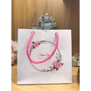 JG_ 10 Túi Giấy Quà Tặng Đựng Nước Hoa, Sữa Rửa Mặt, Trang Sức Size 15cmx15cm