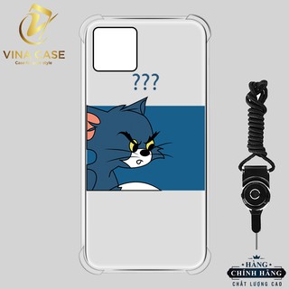 Ốp lưng Realme C11 các nhân vật hoạt hình chống sốc trong(sản phẩm có 8 mẫu)-Tặng kèm dây đeo điện thoại