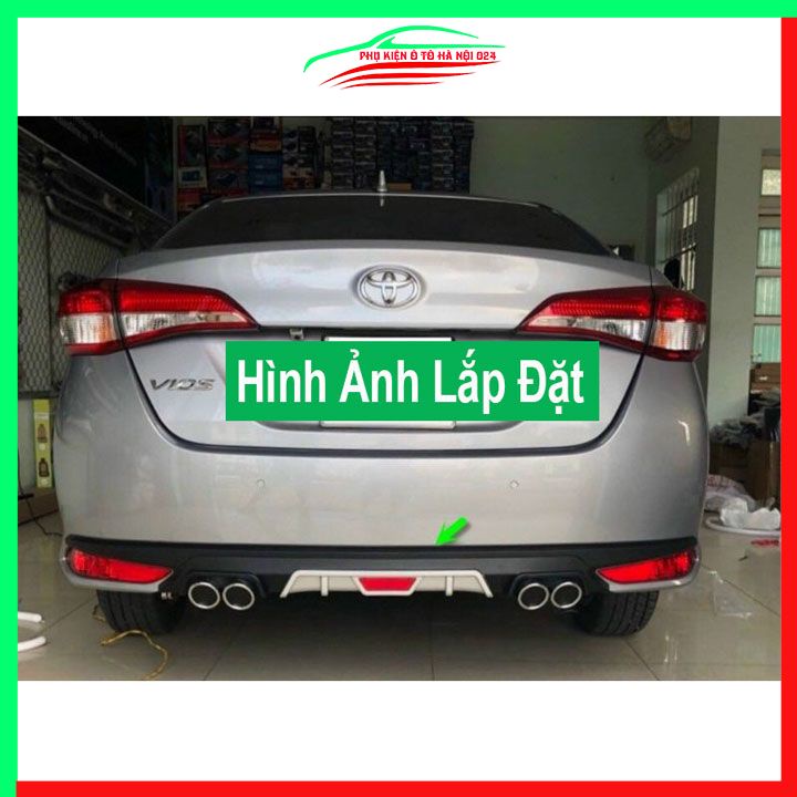 Lippo, líp chia pô ô tô Vios 2014-2018 Mẫu 4 Pô Tròn chuẩn form xe thể thao