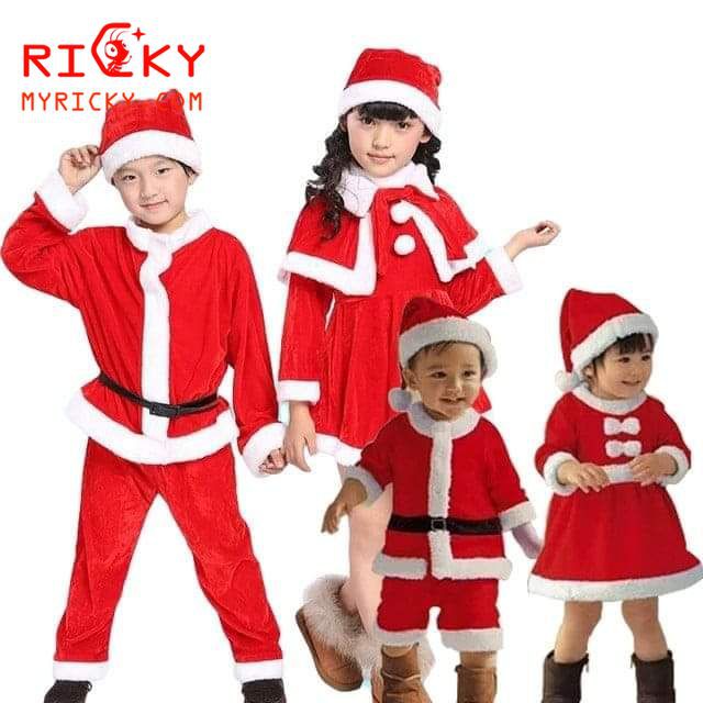 Bộ quần áo, trang phục Noel cho bé - Quần áo hóa trang lễ giáng sinh