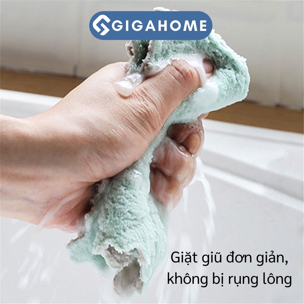 Khăn Lau Nhà Bếp Đa Năng 2 Mặt Siêu Thấm Hút GIGAHOME 5962