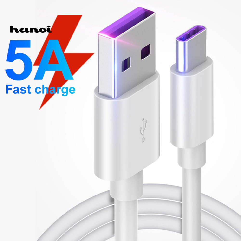 Dây Cáp Sạc / Truyền Dữ Liệu Nhanh 5A USB Type C PhoHe Cho Huawei