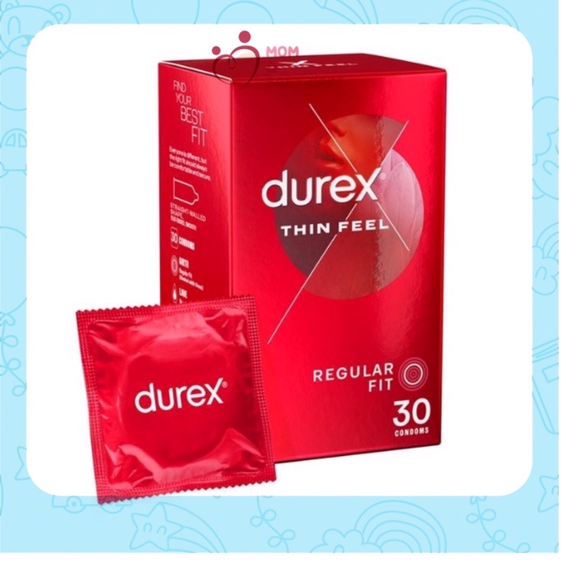 Bao Cao Su Durex Ultra Thin Feel Fetherlite (H30 chiếc)