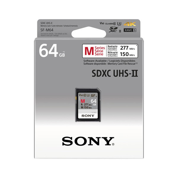 THẺ NHỚ SDXC SONY 64GB 277MB/150MB/S - Chính hãng | BigBuy360 - bigbuy360.vn