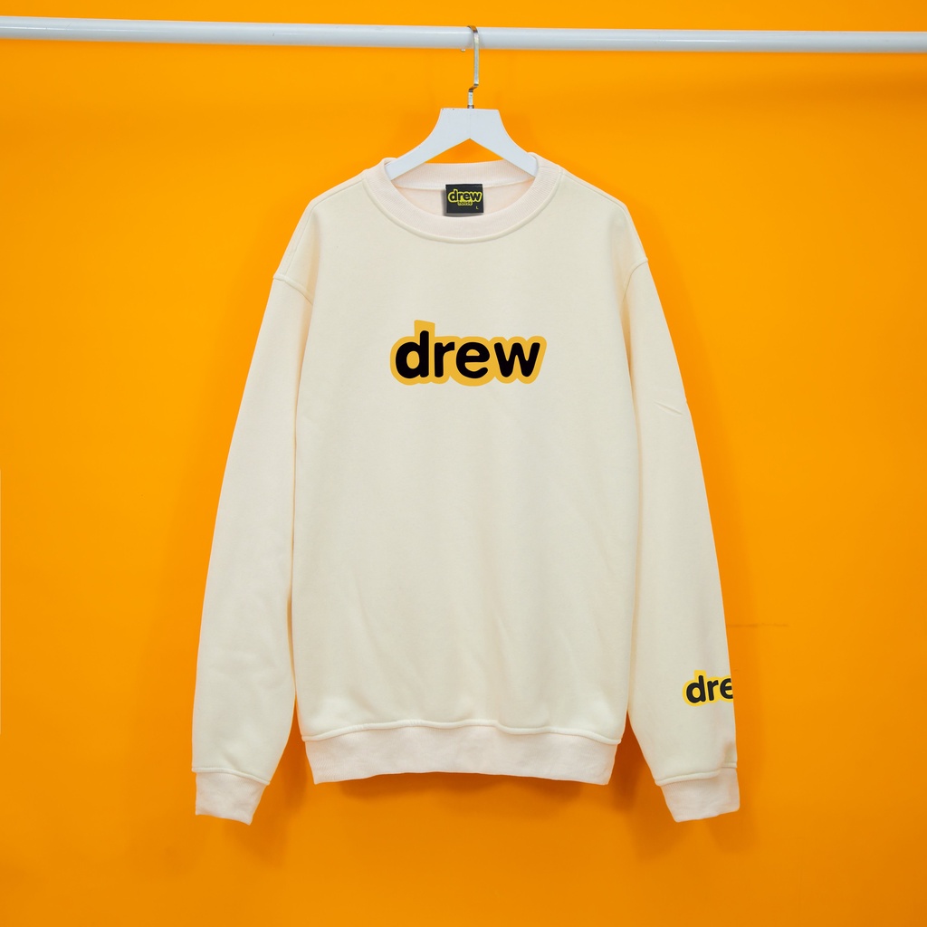 Áo sweater chữ Drew form rộng phong cách hàn quốc nỉ bông hoodie sweater nam nữ unisex đẹp