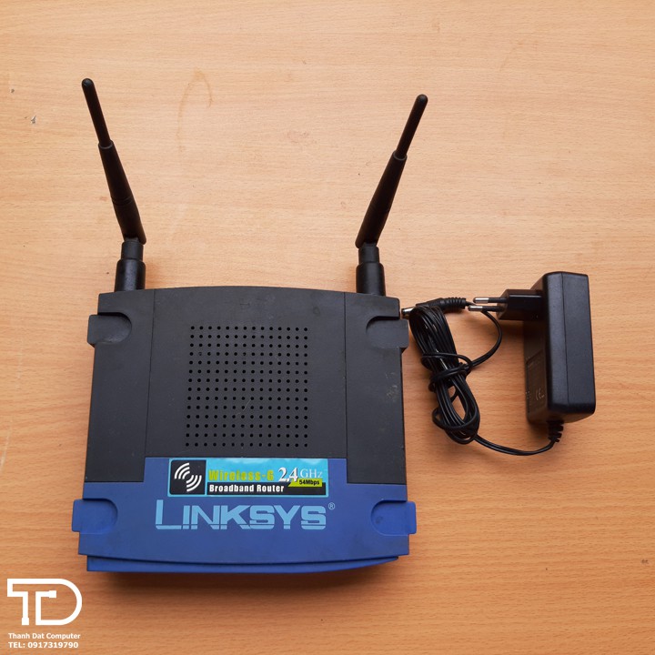 Bộ phát WiFi Linksys WRT54G cũ chuẩn G tốc độ cao