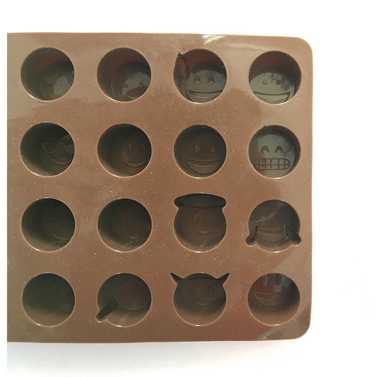 Khuôn Silicon 28 Mặt Cười